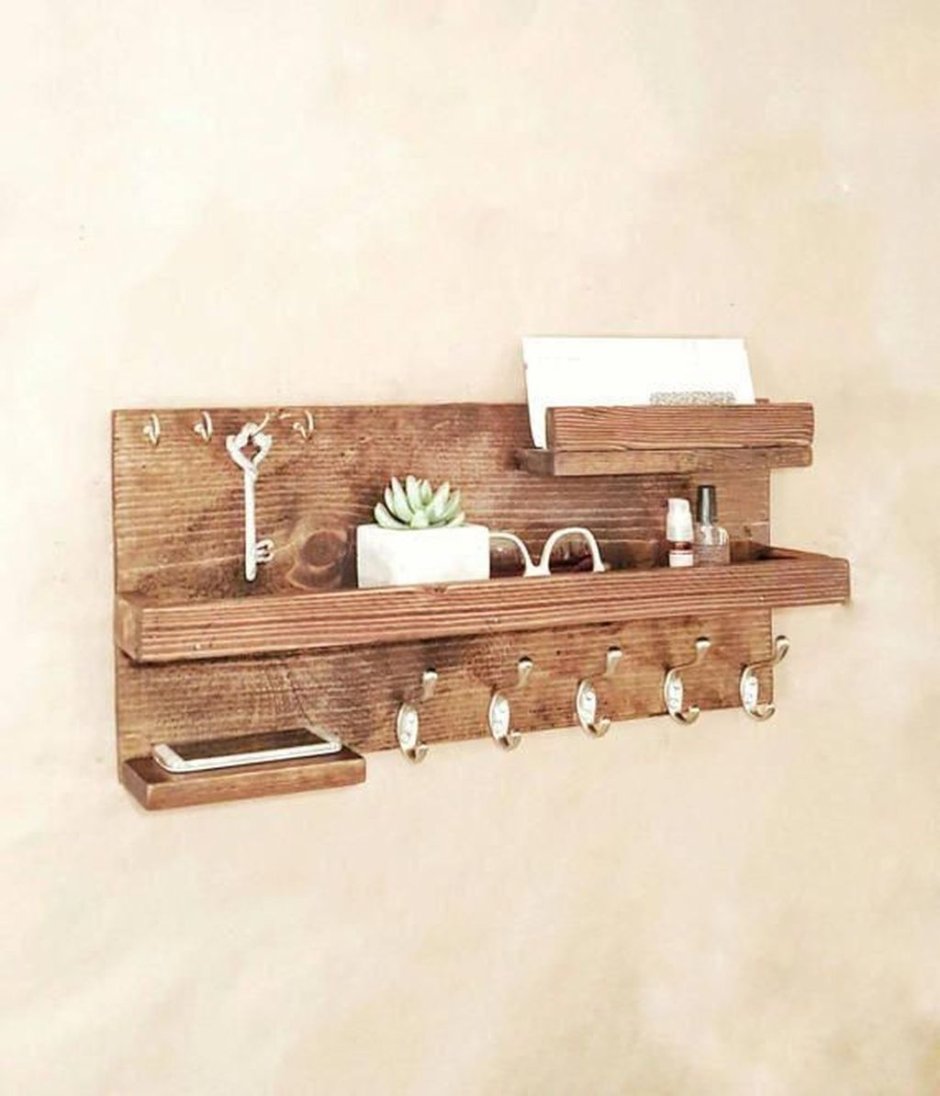 Крючки для ключей в прихожую