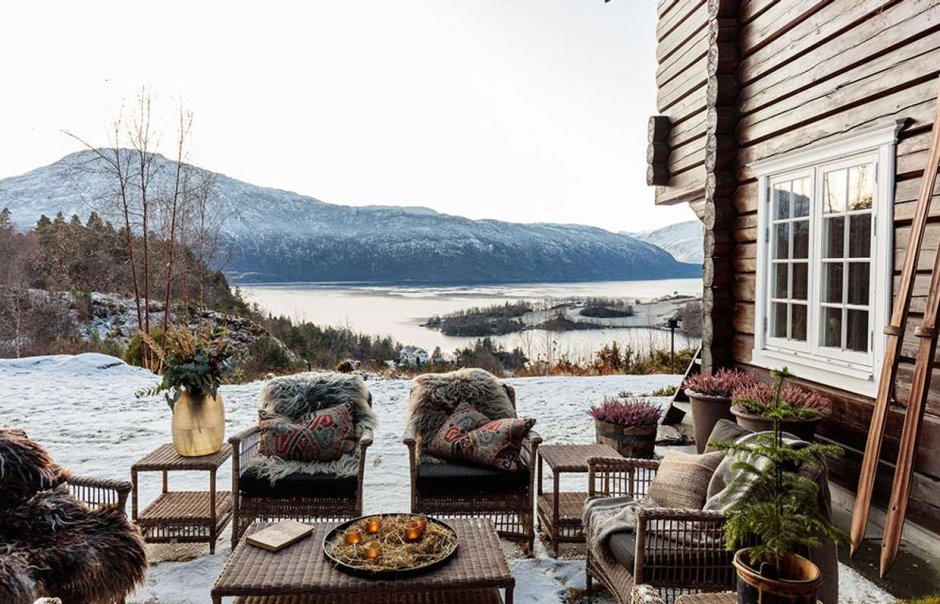 Wooden House норвежский лафет