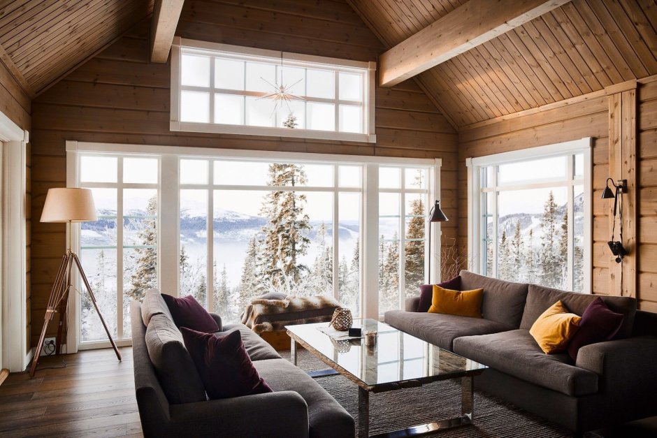 Фальцевая кровля Скандинавский стиль