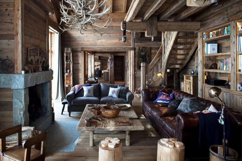 Альпийское Шале интерьер