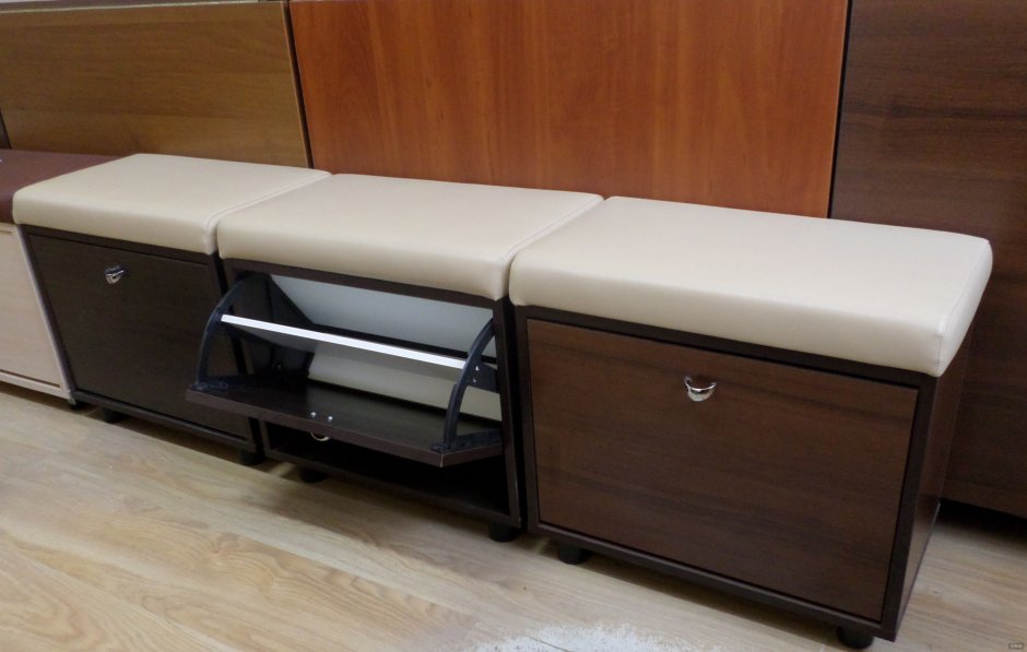 Обувницы в прихожую с сиденьем