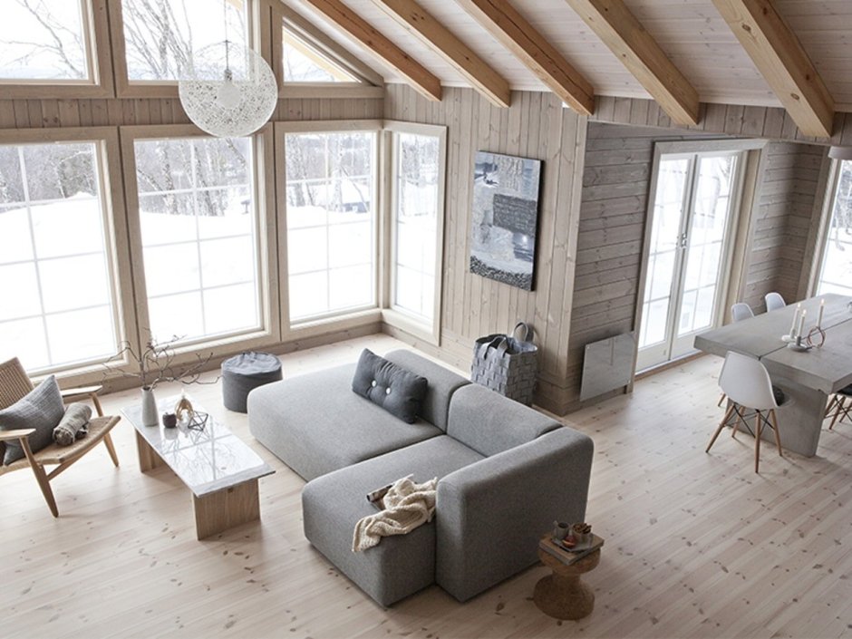 Интерьеры дачных домов