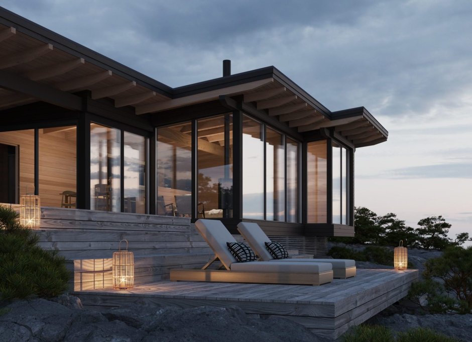 Скандинавский дом в Норвегии