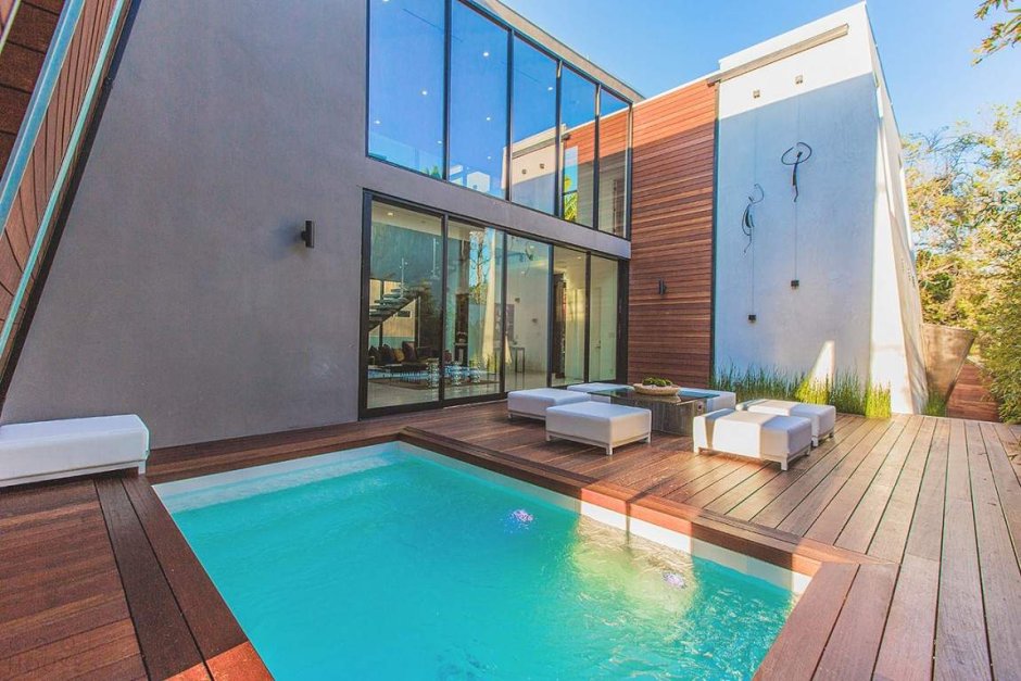 Пергола в стиле лофт