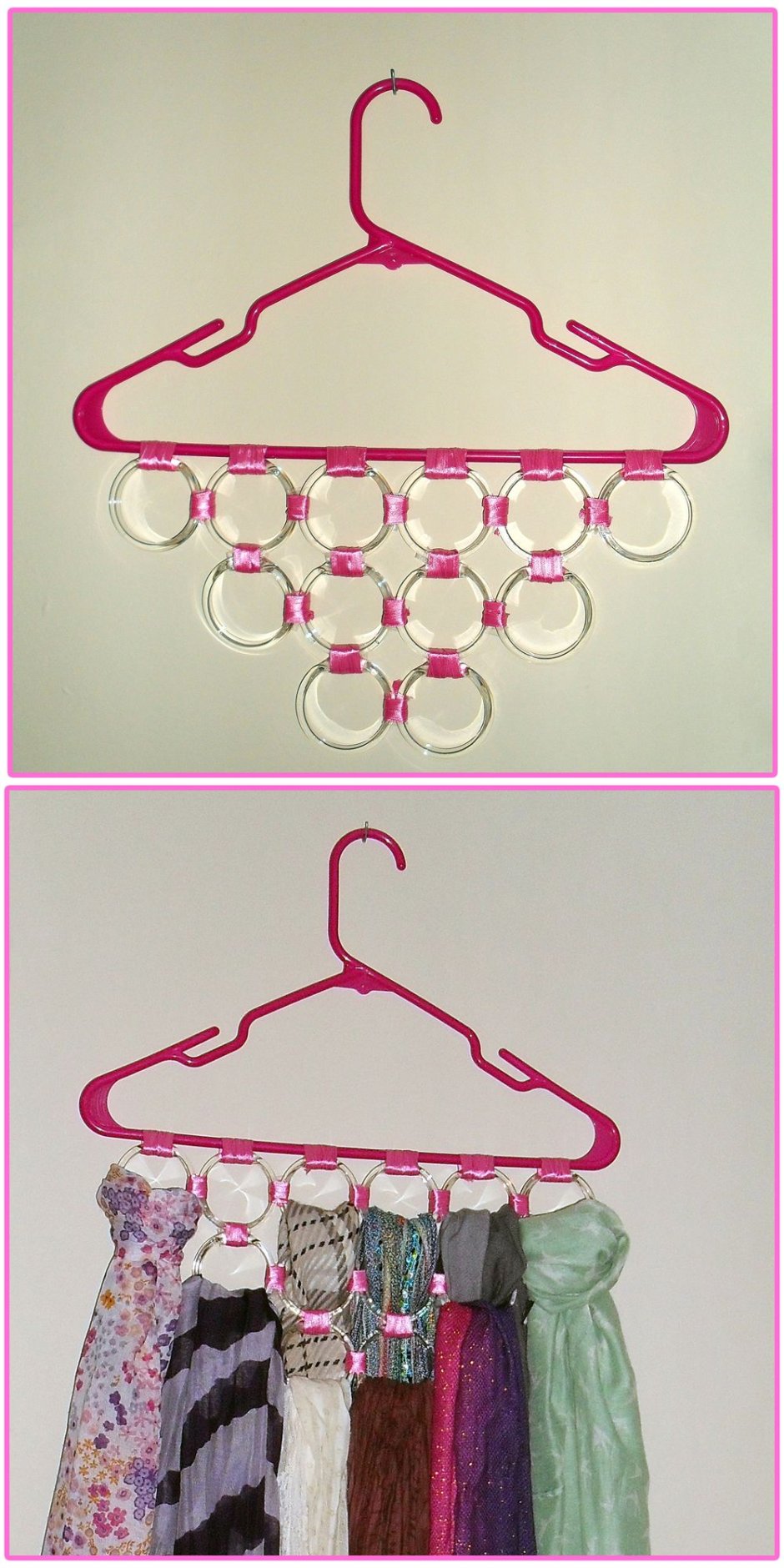 Поделки из плечиков для одежды