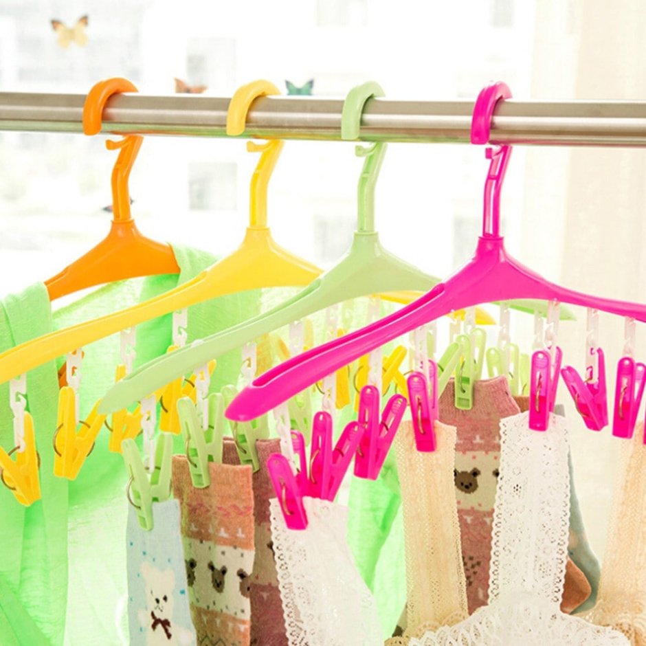 Multi-function Trouser Hangers Holders Pants Hanger Organizer Rack Wardrobe Drying Racks clothes Hanger Storage Space saving