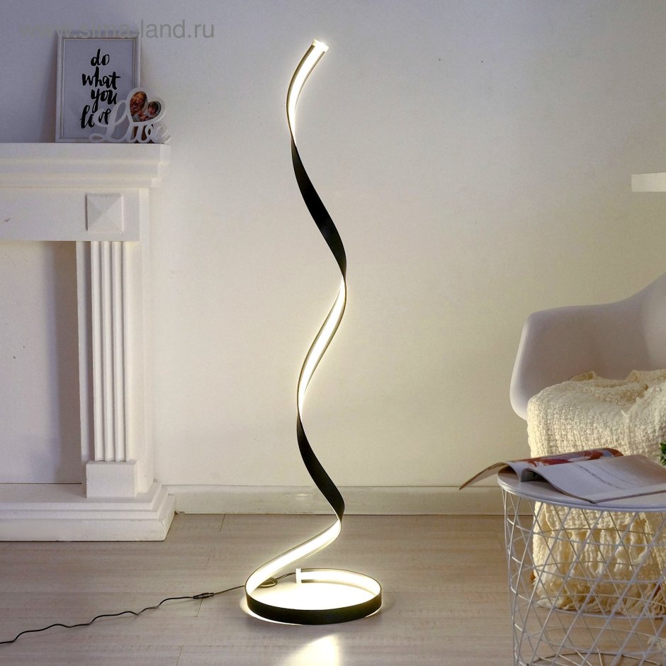 Торшер с подставкой для цветов