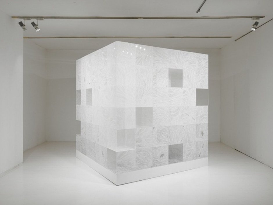 Инсталляция из кубов