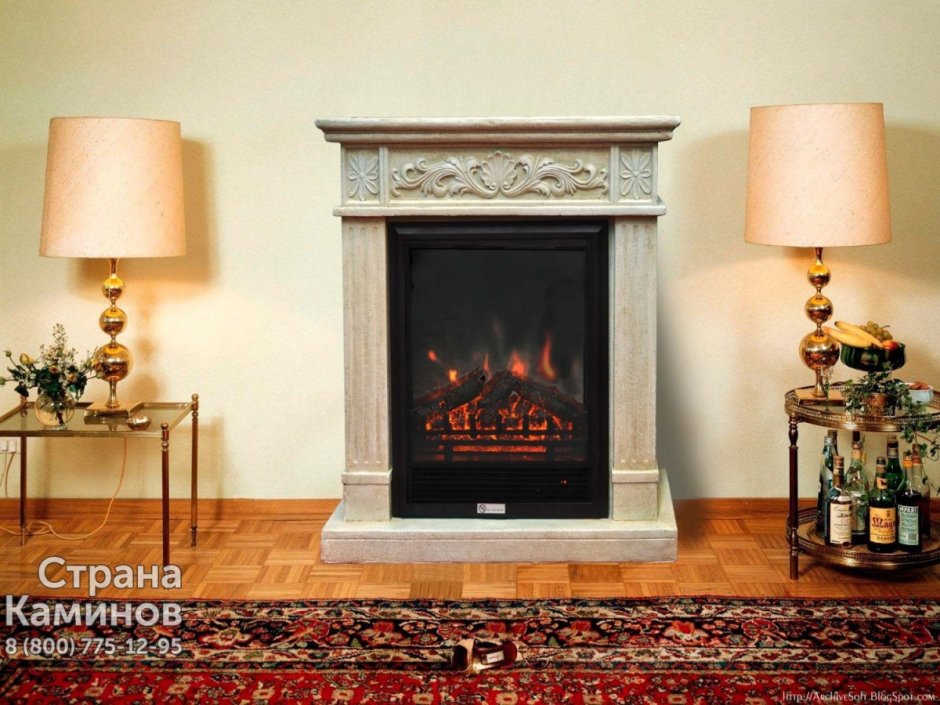 Электрический камин REALFLAME Adelaida + Eugene