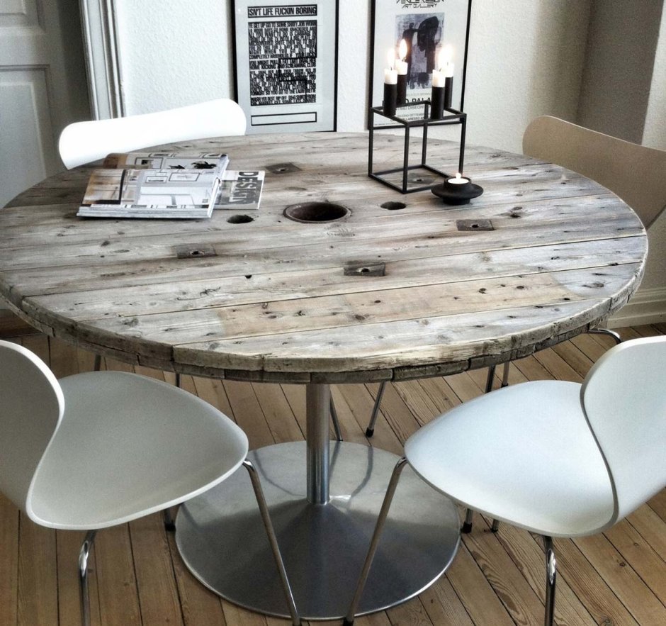 Стол круглый оригинальный