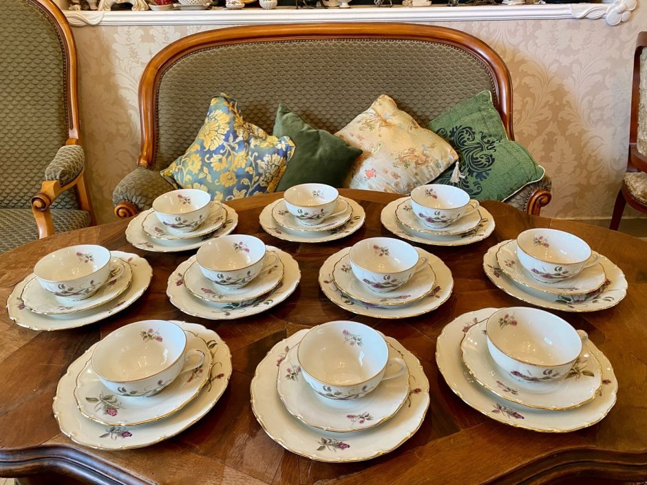 Красивая посуда Винтаж