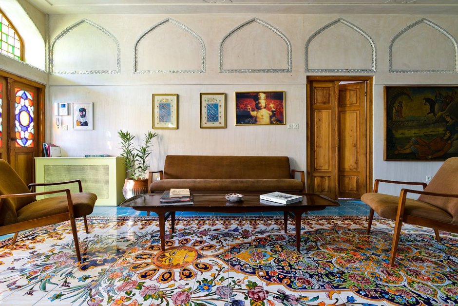 Интерьер в иранских домах