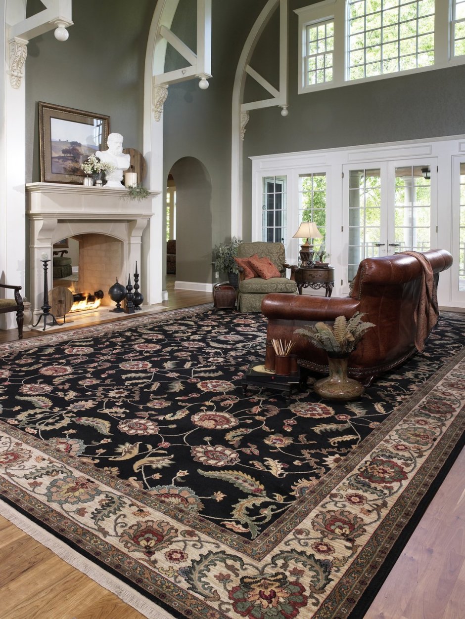 Ковер в интерьере