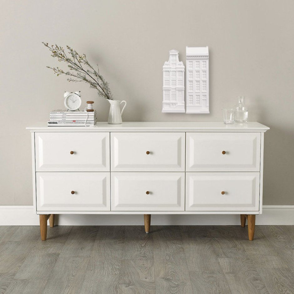 Комод Сканди белый