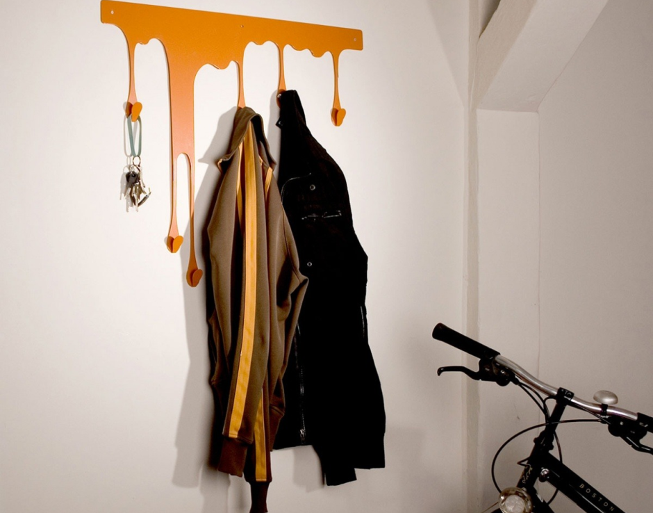 Вешалка (плечики) деревянная, антивандальная, l445 мм - c30n/ab(светл/хром)