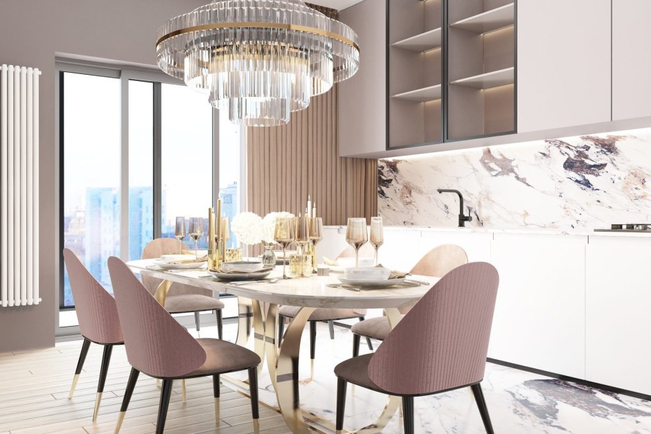 Обои с рисунком кофе на кухню