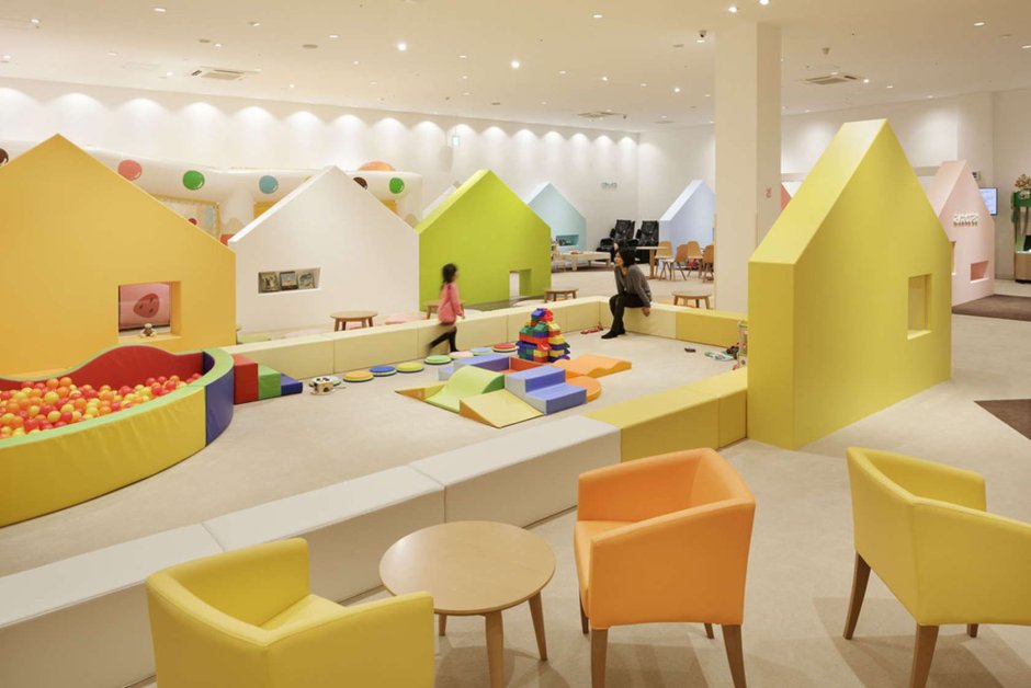 Детские игровые комнаты в Европе