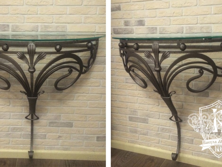 Ножки из металла кованые