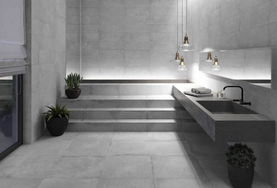 Плитка напольная в ванную комнату