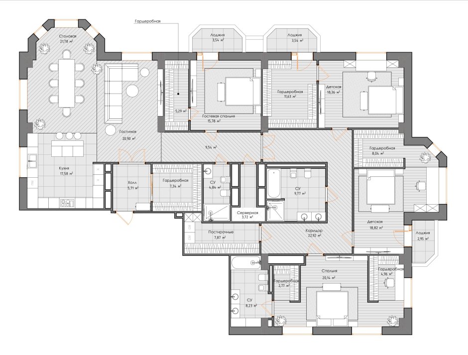 Планировки элитных домов