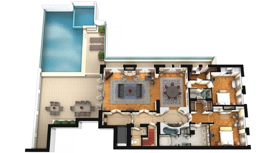 Квартира студия в симс 4 планировка