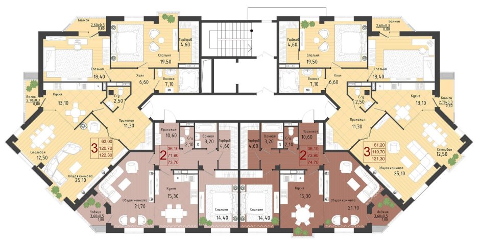 Планировка американских квартир