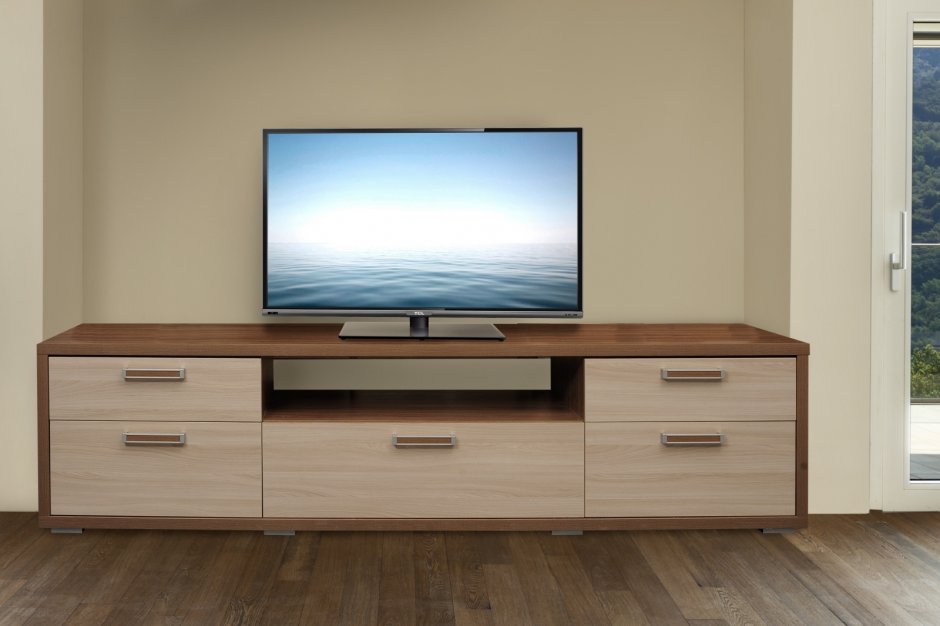 Подставка для телевизора из дерева