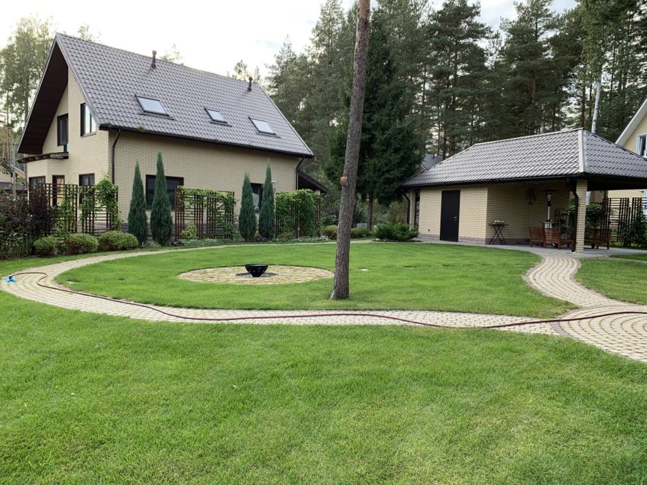 Озеленение дачного участка