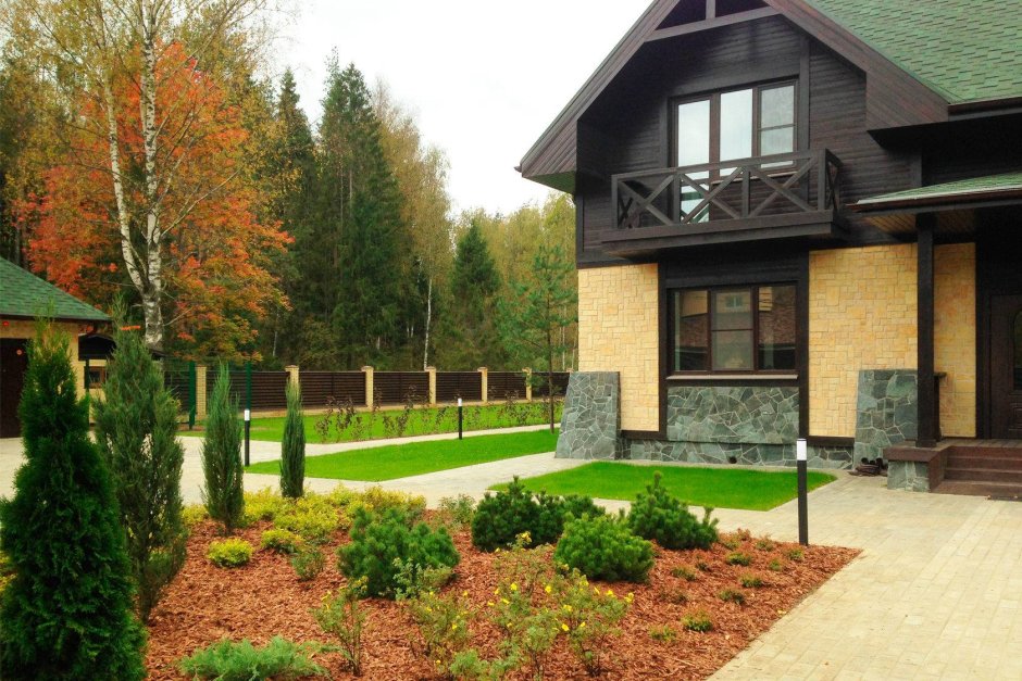 Ландшафт участка 20 соток