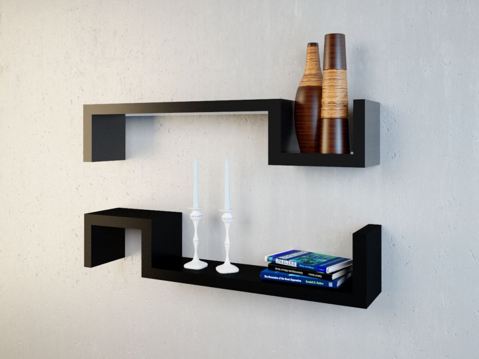 Полки настенные навесные