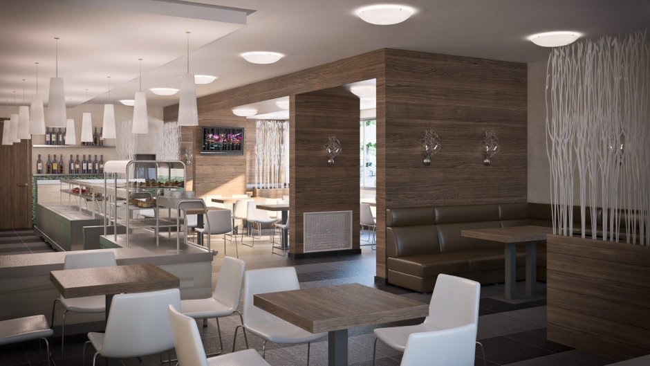 Американское придорожное кафе