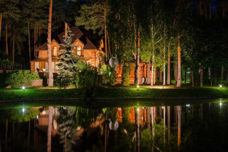 Особняк в Сосновом Бору в стиле Райта