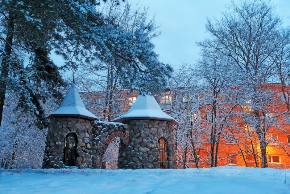 Фахверк в Сосновом Бору