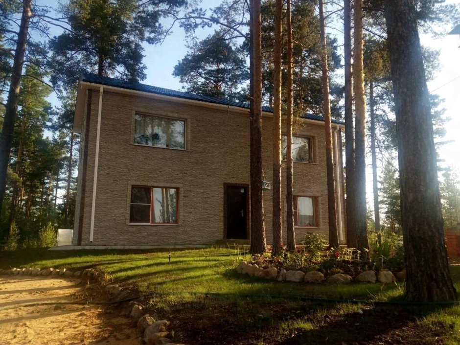 Особняк в Сосновом Бору в стиле Райта