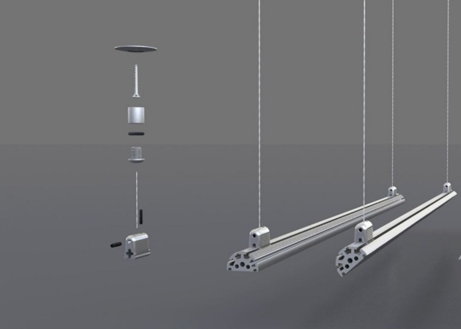 Подвесная система Armstrong тросовая