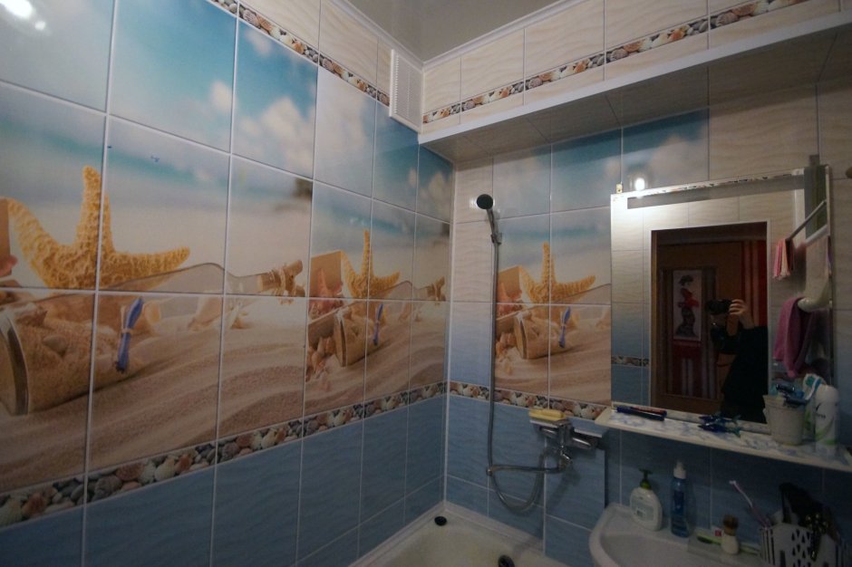 Панели для ванной комнаты морская тематика