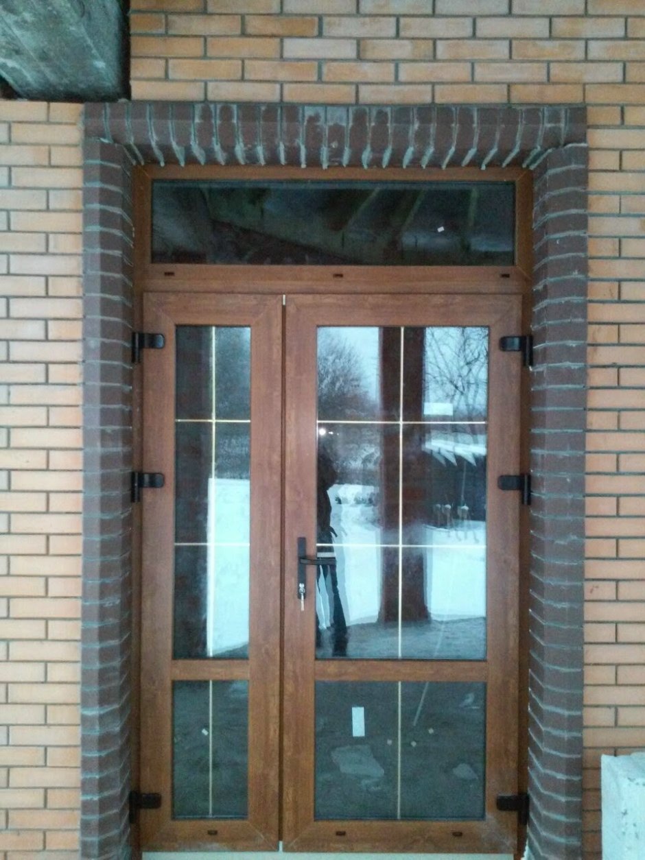 Штульповая дверь со шпросами