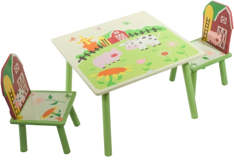Детский комплект стол и стул "Baby Desk" Eva-line Автор