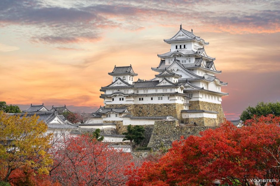 Замок белой Цапли Химедзи Япония