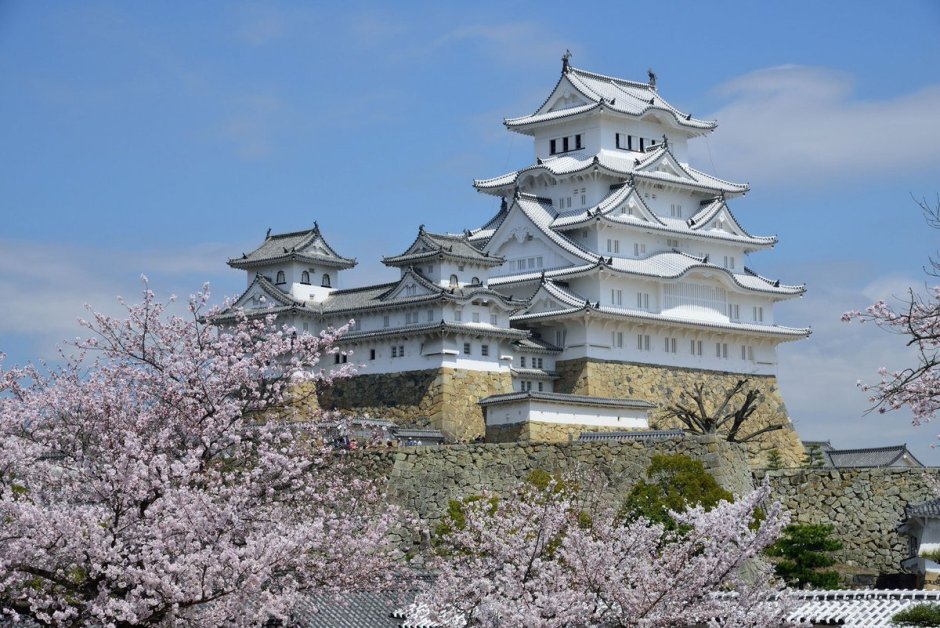 Замок белой Цапли Химедзи Япония внутри
