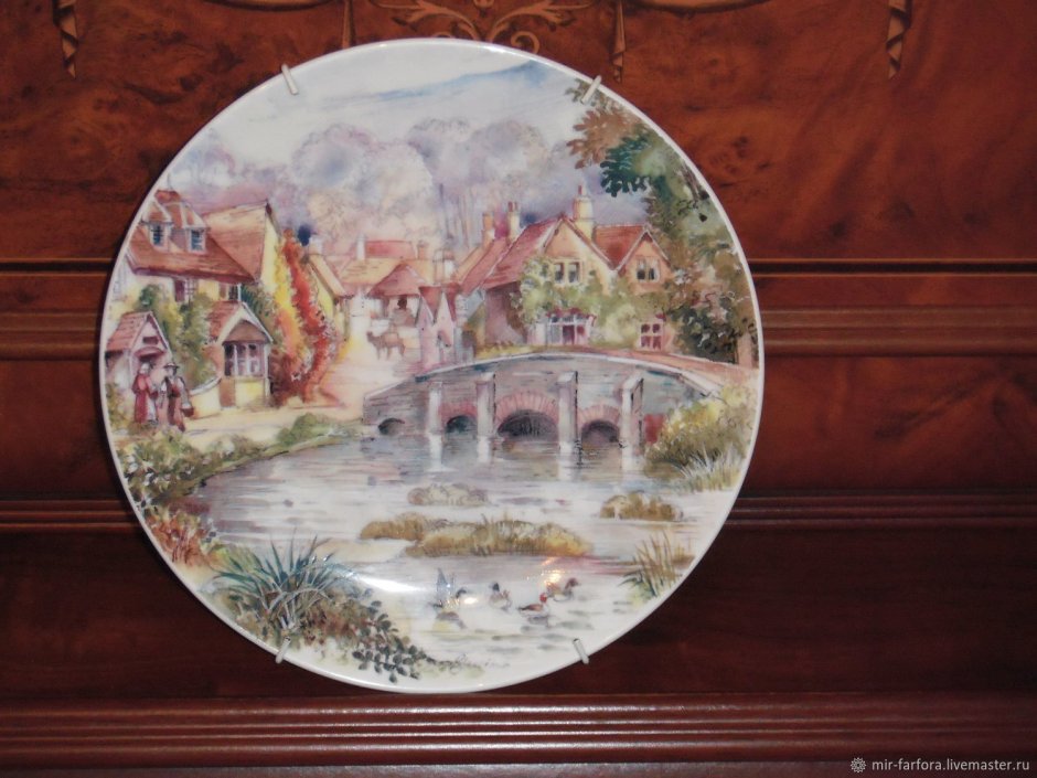 Тарелка декоративная на стену Прованс
