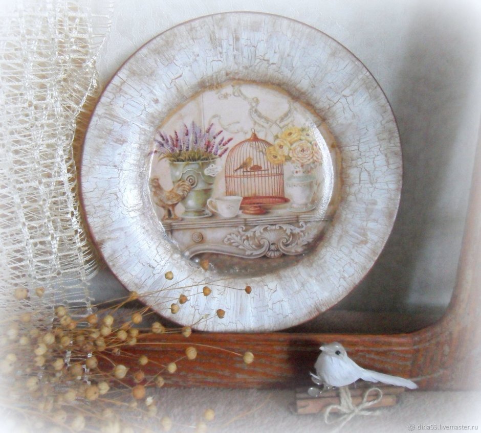 Тарелки в стиле Прованс