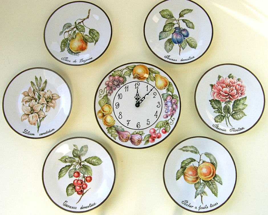 Декоративные тарелки на стену