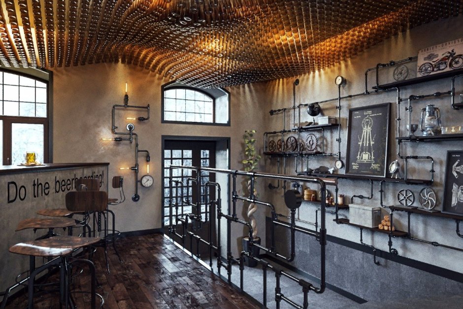 Loft Coffeeshop Cafe Design