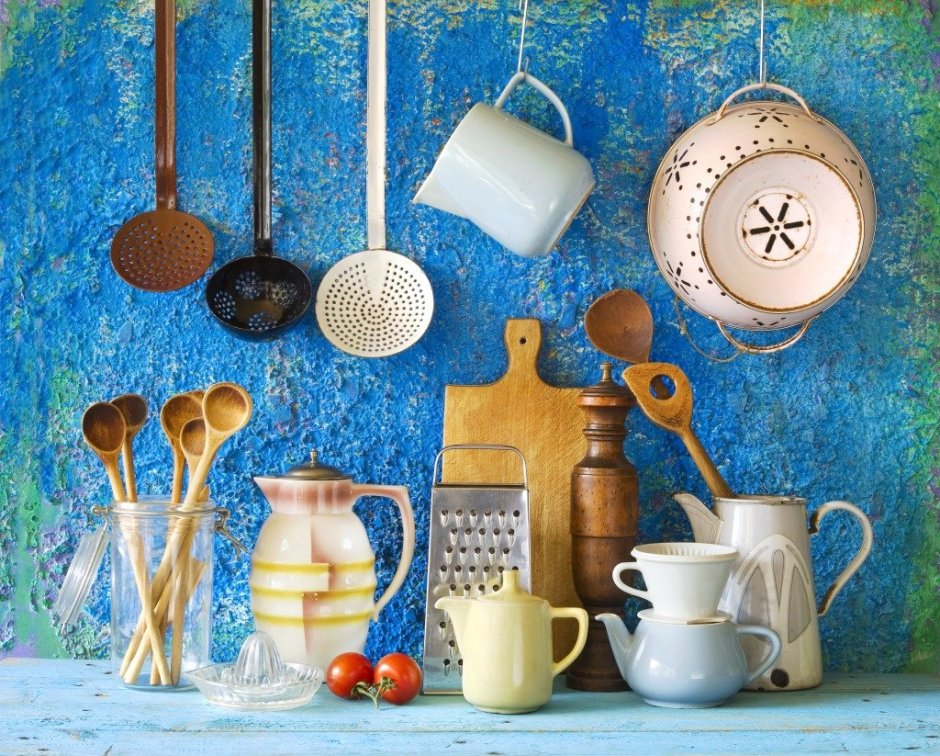 Винтажная посуда и кухонные принадлежности