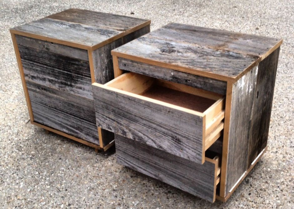 Тумба из досок