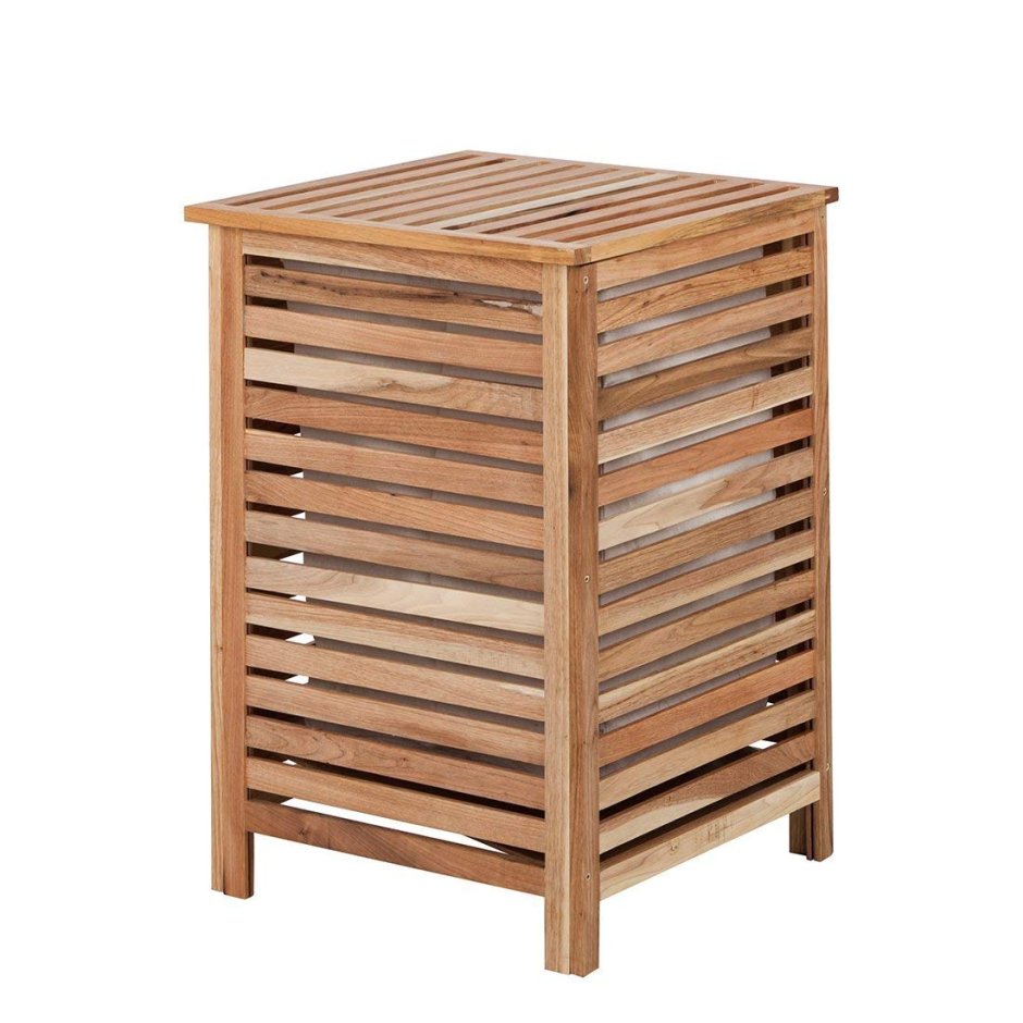 Деревянный ящик для белья