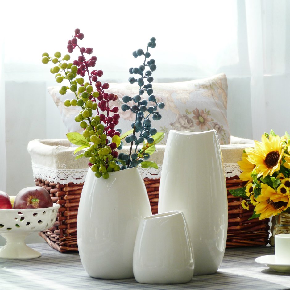 Декор вазы для цветов