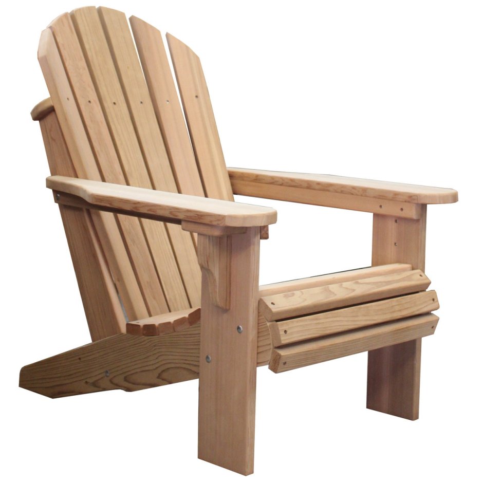 Кресло садовое деревянное