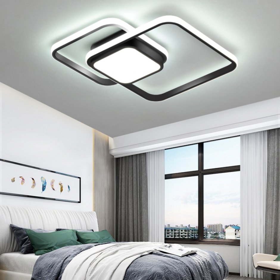 Светильник для спальни потолочный современный
